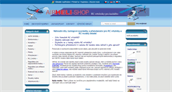 Desktop Screenshot of airheli-shop.cz